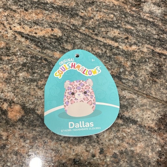 Squishmallows - Dallas Cheetah - 7” - Picture 4 of 5